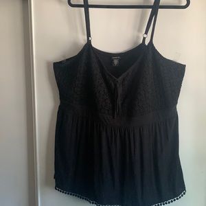 Torrid lace tank 3X